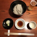 胡蝶庵 仙波 - 手挽きそばがき