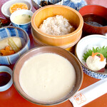 すし久 - 麦とろろ