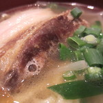 沖縄市場食堂 琉金 - とろとろラフティー濃厚スープが美味しい。