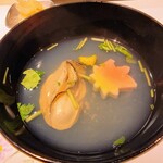 一㐂 - お椀は北海道の牡蠣