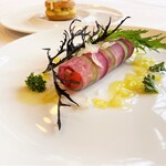 レストラン 桂姫 - 信州サーモンのカネロニ