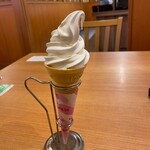 Nanaya - ★ドリンクバー＋ソフトクリーム付き定食（鶏肉と野菜の塩ぞうすい・712円税込）★ソフト♡