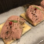 white liver pate