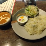 オールドデリー - Aランチ 1,130円　ルーはチキンバター