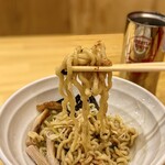 軟骨専門店 GRISTLE TOKYO - GRISTLE TOKYOの油そば白 しお味の味変