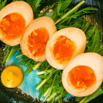 Seasoned boiled eggs