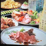 Izakaya Ra Sarita - コースで人気の前菜プレートが個別盛りに！