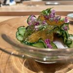 焼き鳥 とりら - 胸たたきジュレ