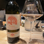 焼き鳥 とりら - ワインボトル2本目　