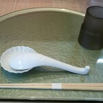 中華そば 深緑 - おもてなし