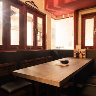 感染症対策◎落ち着いた半個室を完備◎