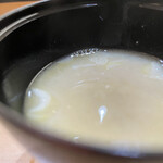 兄弟寿し - アラ出汁味噌汁