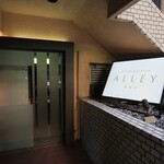 Steak＆greens ALLEY - 店頭入口