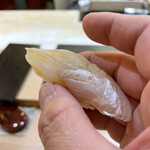 兄弟寿し - 鎧イタチ昆布締め