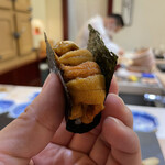 兄弟寿し - 北方四島馬糞雲丹、三河の海苔