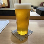 兄弟寿し - 生ビール