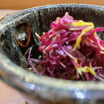 兄弟寿し - 菊の酢の物