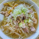 食堂みやむら - もつもやしラーメン