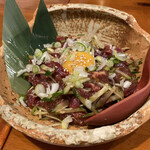 みちのく だだっこ - 馬肉のユッケ