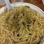 ラーメン二郎 - 天地返し、ﾍﾟｯﾊﾟｰ