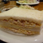 明日香 飾磨店 - サービスモーニング　サンドイッチ
