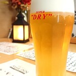 小料理 そらまめ - アサヒスーパードライ