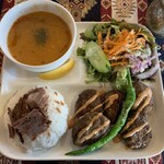 アラプスン - キョフテ(トルコハンバーグ)セット