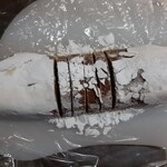 パンとお話 アップルの発音 - 切ったら粉糖取れちゃった