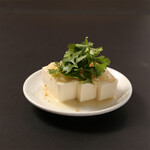 Pickled Japanese yam with perilla leaves