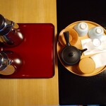 あさば - 朝ごはん後のお茶セット