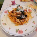 Ruijiana Mama - ベーコンとなすのパスタ　￥1,430