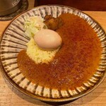 サトナカ - チキンカレースパイシー＋味付玉子