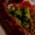 アヒルストア - 羊の自家製ソーセージ　クスクス◎