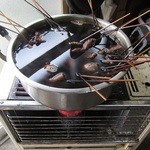 お食事処　もり - ストーブおでんがええぞん匂いもええしようしゅんどる