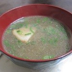 お食事処　もり - 鶏スープはラーメンのスープ