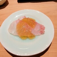 匠 進吾 - クエに甘酢のジュレ