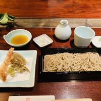 蕎麦懐石 無庵 - 天ぷらせいろ