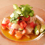 fresh fish ceviche