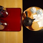 あさば - 朝ごはんの後のお茶 お水セット