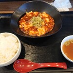 Mabo Hanten Ni Nya - ランチ麻婆豆腐セット  500円