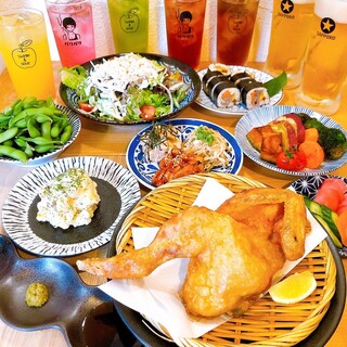 Banquet plan starting from 3,500 yen including all-you-can-drink tax♪