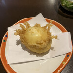 Tenkichi - 半熟玉子の天ぷら180円