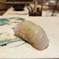 鮨 清松 - ひらめ