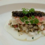 ベル･エポック - 手長海老の冷製　キャビアとともに