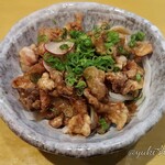 居酒屋 空海 - 鶏皮ポン酢