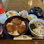 和風レストラン 松井 - 料理写真:ソースカツどんセット