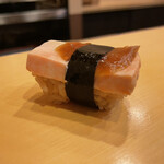 鮨駒 - 余市あん肝奈良漬