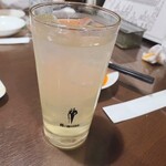 中華料理 景福 - 母の２杯目樽ハイレモン(600円)