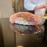 登喜和鮨 - 佐渡産の黒ムツ皮目炙り