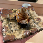 登喜和鮨 - 女川産の穴子ツメ